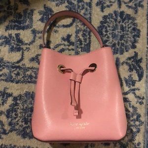 Pink Kate Spade Bucket Bag